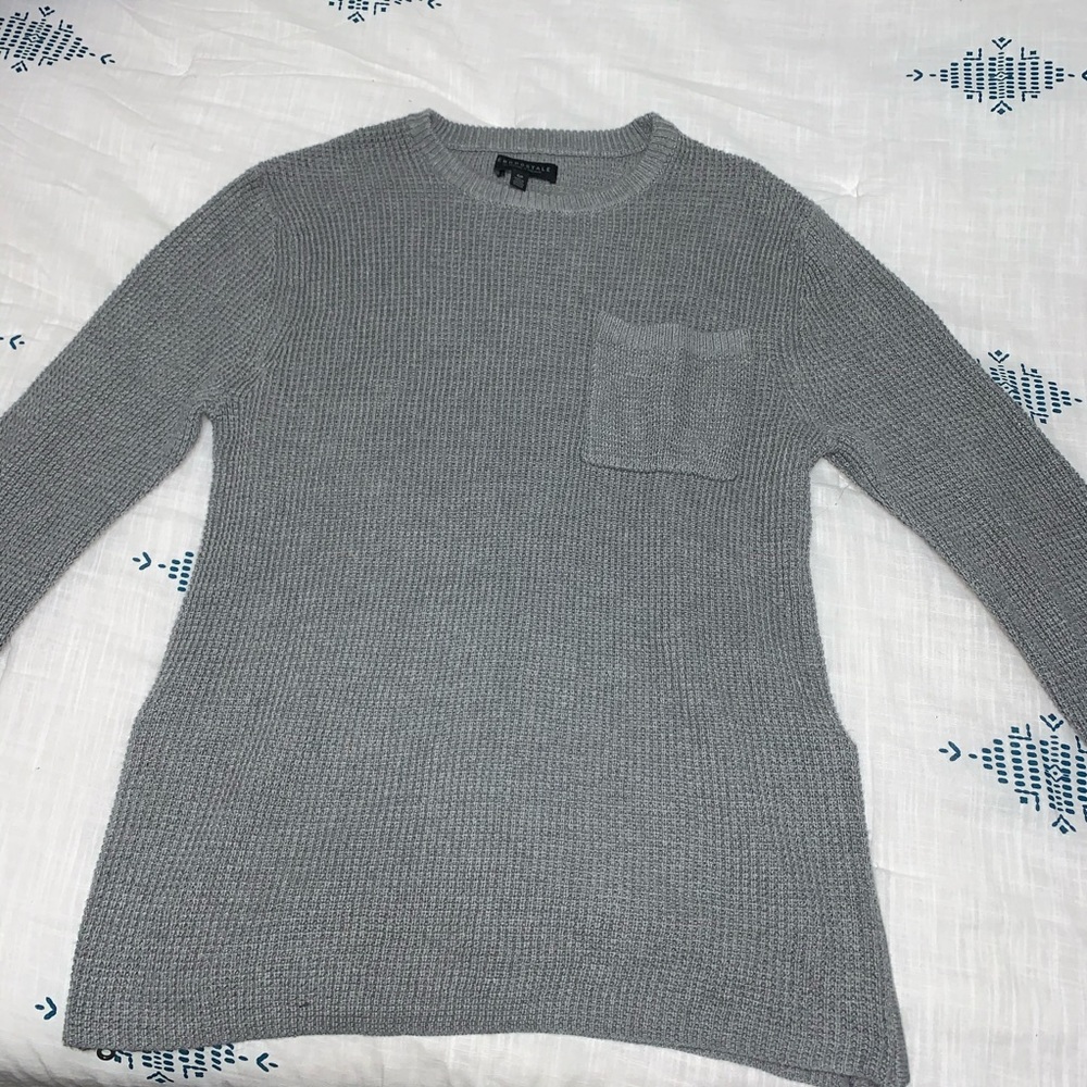 Gray Knit Sweater